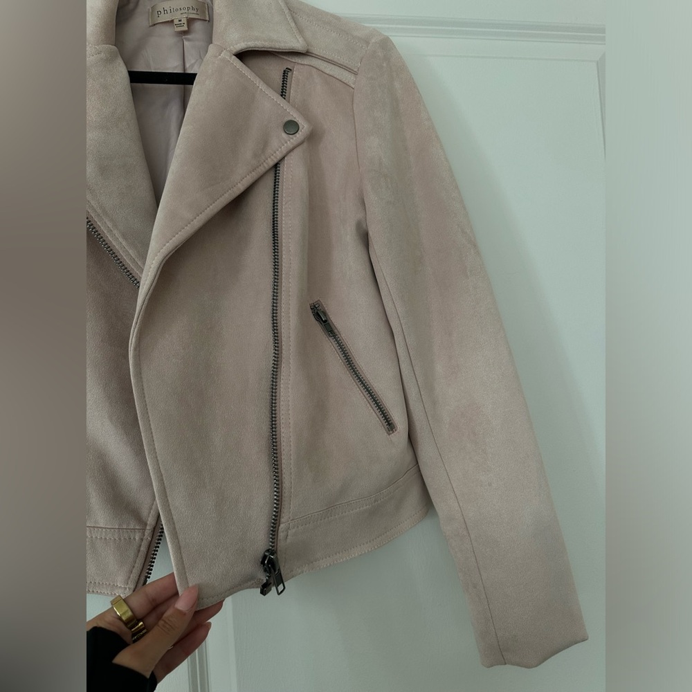 Suede pink jacket - Picture 5 of 5